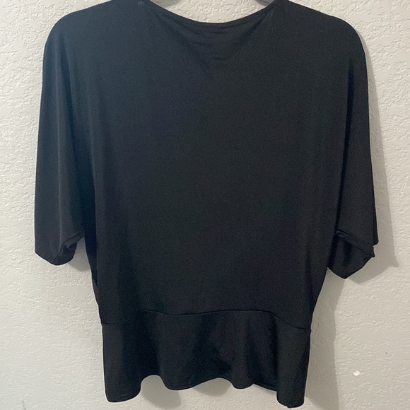 Woman Black Express Factory Size Small Blouse - Picture 4 of 4